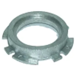 Bague métallique avec languettes.