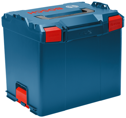 Bosch L-Box, rouge et bleu.