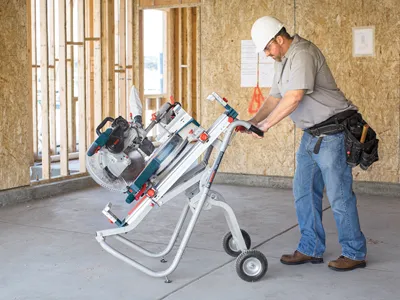 12 In. Dual Bevel Slide Miter Saw_CM12SD_Set Up