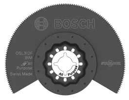 Lame de scie oscillante Bosch OSL312F BIM All Purpose Swiss Made.