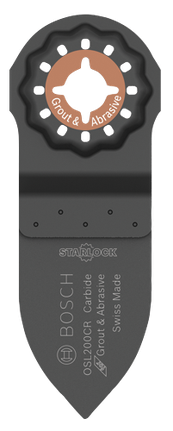 Languette de ponçage à concrétion carbure de 2 po pour outils polyvalents oscillants Starlock®