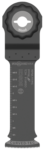 Lame de scie oscillante Bosch.