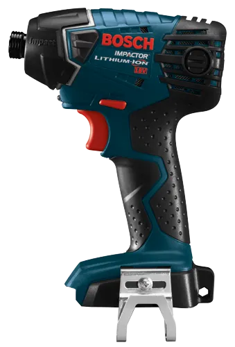 Visseuse à chocs BOSCH IMPACTOR LITHIUM-ION 18V, avec texte « Impact ».