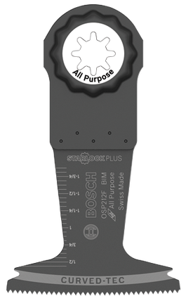 Lame plongeante bimétallique de 2-1/2 po pour outils polyvalents oscillants StarlockPlus®