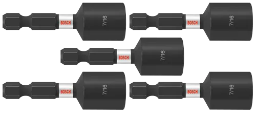 Tourne-écrous Impact Tough™ de 7/16 po x 1-7/8 po, 5 pièces (en vrac)