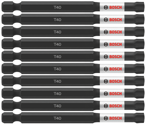 10 embouts de vissage longs de 3,5 po Impact Tough™ Torx® n° 40 (en vrac)
