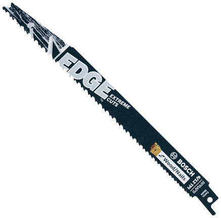 25 lames de scie alternative Edge de 9 po à 6/12 dents par pouce, pour bois avec clous (gros conditionnement)