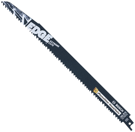 25 lames de scie alternative Edge de 12 po à 5/8 dents par pouce, spécial démolition pour bois avec clous (gros conditionnement)