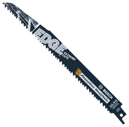 5 lames de scie alternative Edge de 9 po à 5/8 dents par pouce spécial démolition pour bois/clous