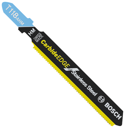 Lame de scie sauteuse Edge à pied en T de 3-1/4 po au carbure avec 24 dpp pour acier inoxydable