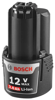 Batterie Bosch 12 V MAX 3,0 Ah Li-Ion.