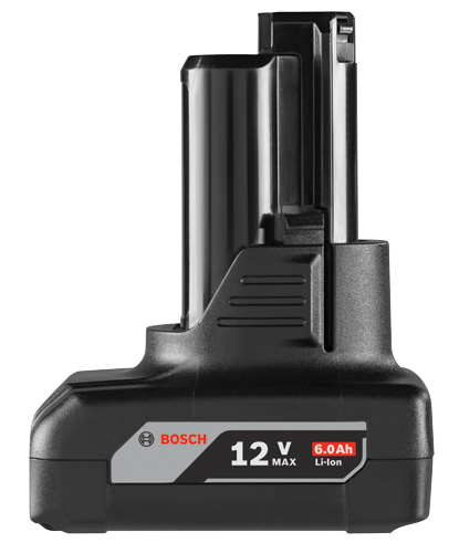 Batterie Bosch 12 V MAX 6,0 Ah Li-ion.