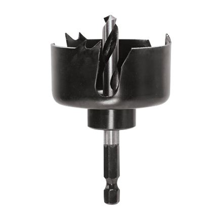 Scie-cloche pour le bois Edge™ de 2 po avec arbre