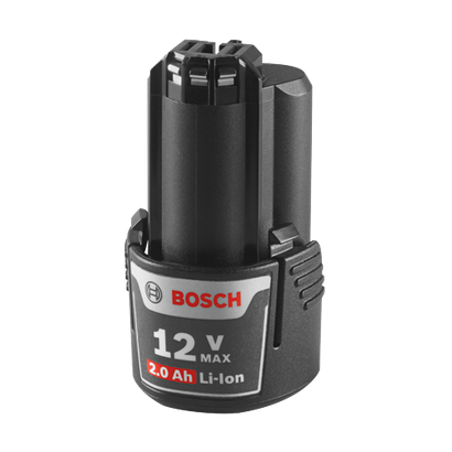 Batterie Bosch 12 V MAX 2,0 Ah Li-Ion.