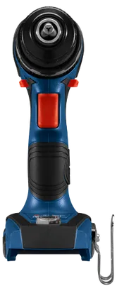 Perceuse électrique Bosch bleue et noire.