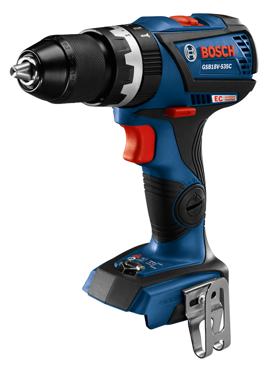 Bosch GSB18V-535C perceuse sans fil avec moteur EC sans balai.