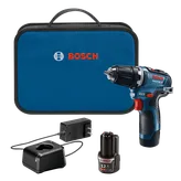 Bosch GSR12V-300 HD perceuse, avec coffret, chargeur et batterie Li-Ion 12 V 2,0 Ah.