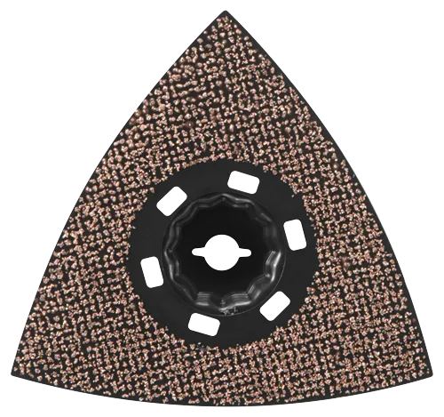 Asfrode Lot 6 Plaques Ponçage Triangulaires Starlock - Accessoires Ponceuse Multitool Bosch Fein Ryobi
