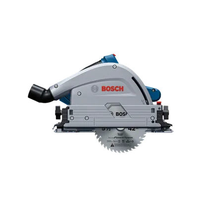 Scie circulaire Bosch PRO542TS avec lame "Fine Cut General Purpose", "42", "372", avec régime maximal de 10 900 tr/min.