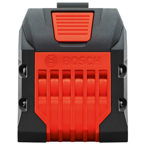 Appareil Bosch rouge et noir.