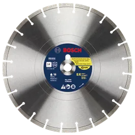 Lame de scie pour béton Bosch DB1441E 14", Vitesse maximale 5 500 tr/min.