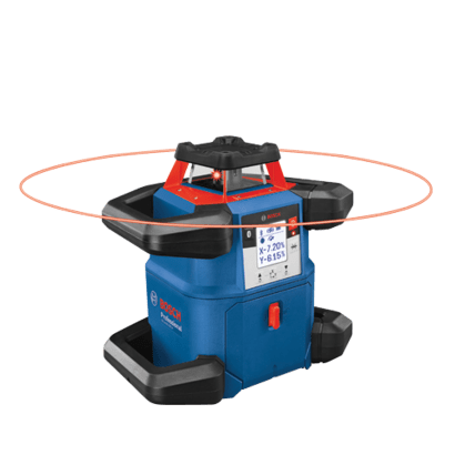 18V REVOLVE4000 Connected Self-Leveling Horizontal Rotary Laser with (1) CORE18V 4.0 Ah Compact Battery-GRL4000-80CH-Accuracy Range 18V REVOLVE4000 Connected Self-Leveling Horizontal Rotary Laser with (1) CORE18V 4.0 Ah Compact Battery-GRL4000-80CH-Accuracy Range