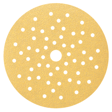 5 disques de ponçage auto-agrippants à multiperforation de 6 po, grain 60