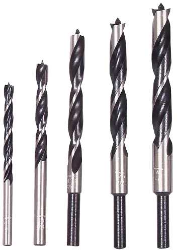 Forets à Bois Hélicoïdaux 3 Mm - Lot De 10, Acier Carbone, Pour Perçage Propre Et Droit | Pour Bois, Plastique, Contreplaqué