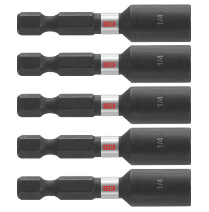 Tourne-écrous Impact Tough™ de 1/4 po x 1-7/8 po, 5 pièces (en vrac)