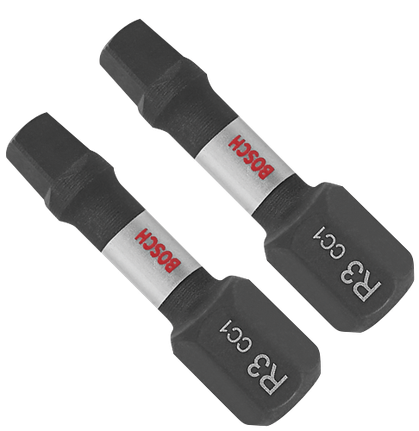 2 embouts courts Driven Impact Tough carrés n°3 de 1 po