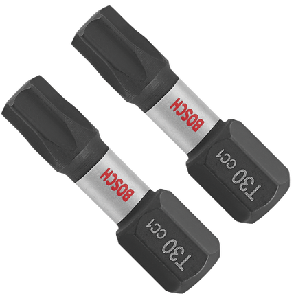 2 embouts courts Driven Impact Tough Torx® n°30 de 1 po