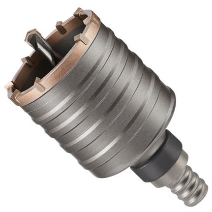 Couronne trépan de marteau perforateur de 3-1/4 po 2 pièces