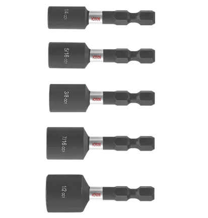 Ensemble de 5 embouts douilles Driven Impact Tough de 1-7/8 po