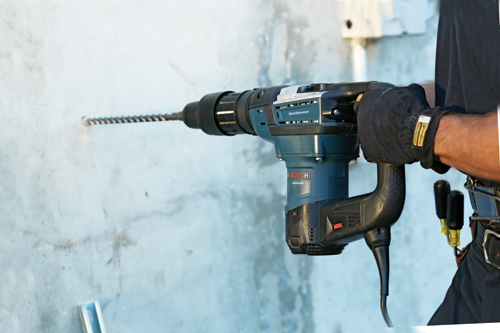 Bosch RH540M Boschhammer en fonctionnement.