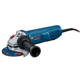 Voici la traduction :

Meuleuse angulaire Bosch GWS 13-50VSP HD, avec un disque à meuler marqué "BOSCH" et "Type 27".