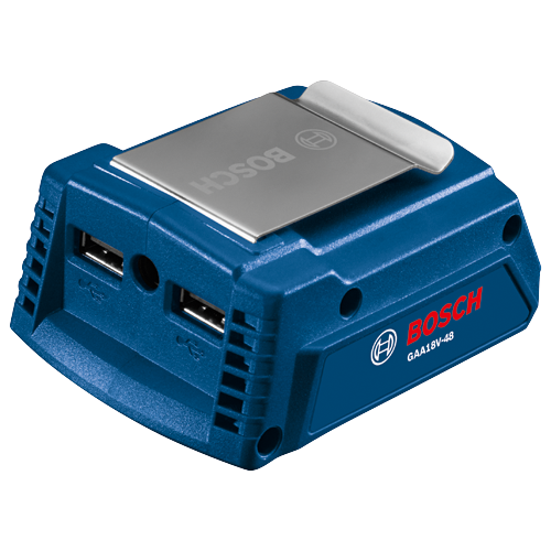 Bosch GAA18V-48, outil électroportatif avec ports USB.
