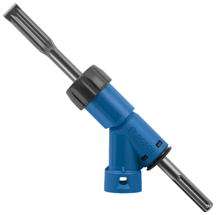 Burin plat R-Tec SDS max® BlueCollar™ de 1 po x 16 po avec adaptateur d’aspiration