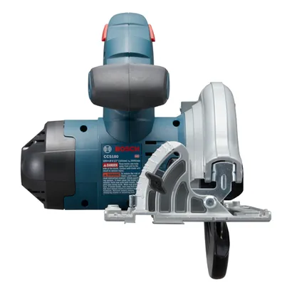 Scie circulaire Bosch CCS180 HD, 18V Ø 6 1/2" (165 mm), avec une vitesse à vide de 3900 tr/min.
