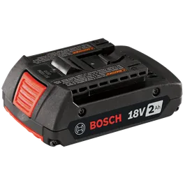 Batterie Bosch 18V 2Ah, modèle S01102M.
