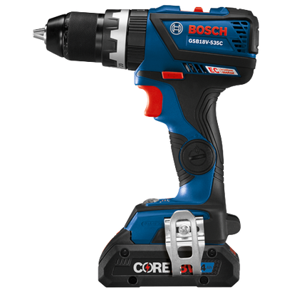 Bosch GSB18V-535C perceuse sans fil avec batterie 4Ah, moteur EC sans charbon.