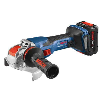 Bosch GWX18V-13C, meuleuse angulaire CORE18V 8 Ah.