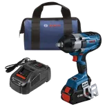 Bosch GDS18V-740C HD, kit de boulonneuse à chocs, CORE18V et chargeur.