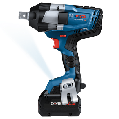 Bosch GDS18V-770C HD Turbo Clé à chocs sans balai avec batterie CORE18V 8Ah.