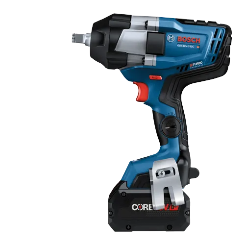 Bosch GDS18V-740C HD, avec batterie CORE18V 8 Ah et BITURBO BRUSHLESS.