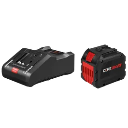 Chargeur Bosch "ACTIVE AIR COOLING" avec bouton POWER BOOST et batterie Bosch "CORE18V 12Ah".