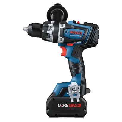 Bosch GSB18V-1330C HD perceuse, avec batterie Core 18V 8Ah.