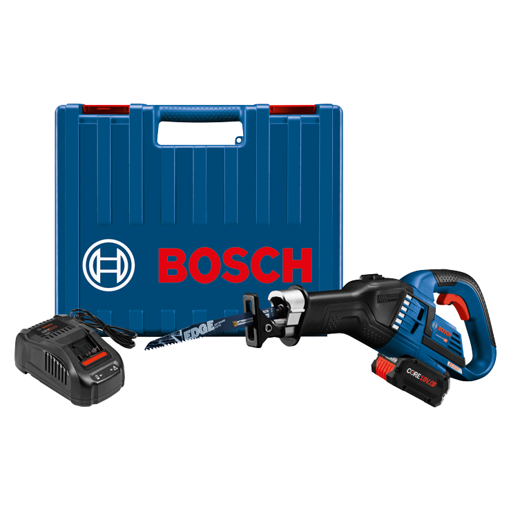 bosch corldess 18V AMPshare CORE18V reciprocating saw bc1880 charger GBA18V80 battery case kit