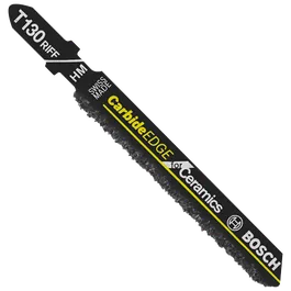 Lame de scie Bosch T130 RIFF HM à bord carbure pour céramique.