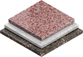 Material icon for hard stone.