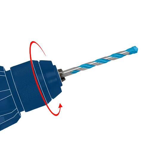 Forets Blue Xtreme au carbure PowerGrip puissamment mordants